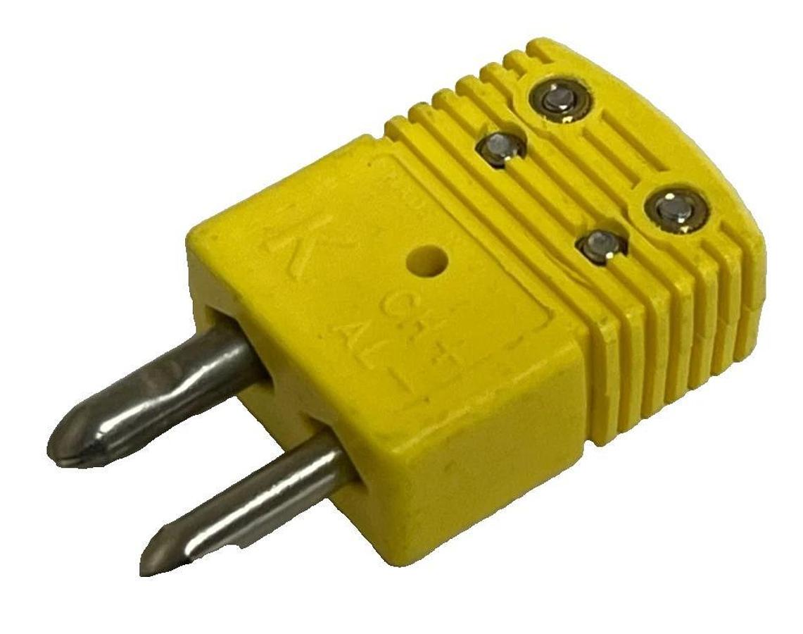 Lot of 14 Omega OSTW-K-M K-Type Thermocouple Connectors Standard Size Male Plug
