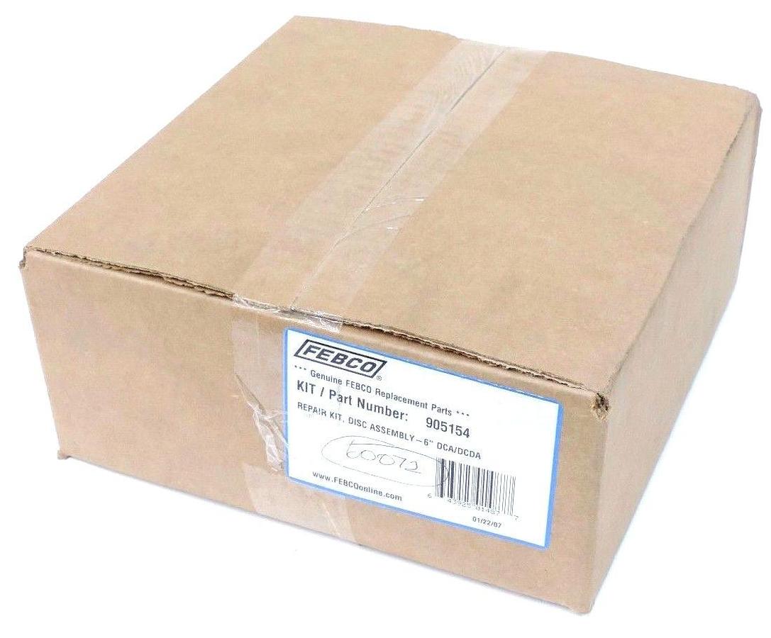 Used NIB FEBCO 905154 DISC ASSEMBLY REPAIR KIT 6" DCA/DCDA