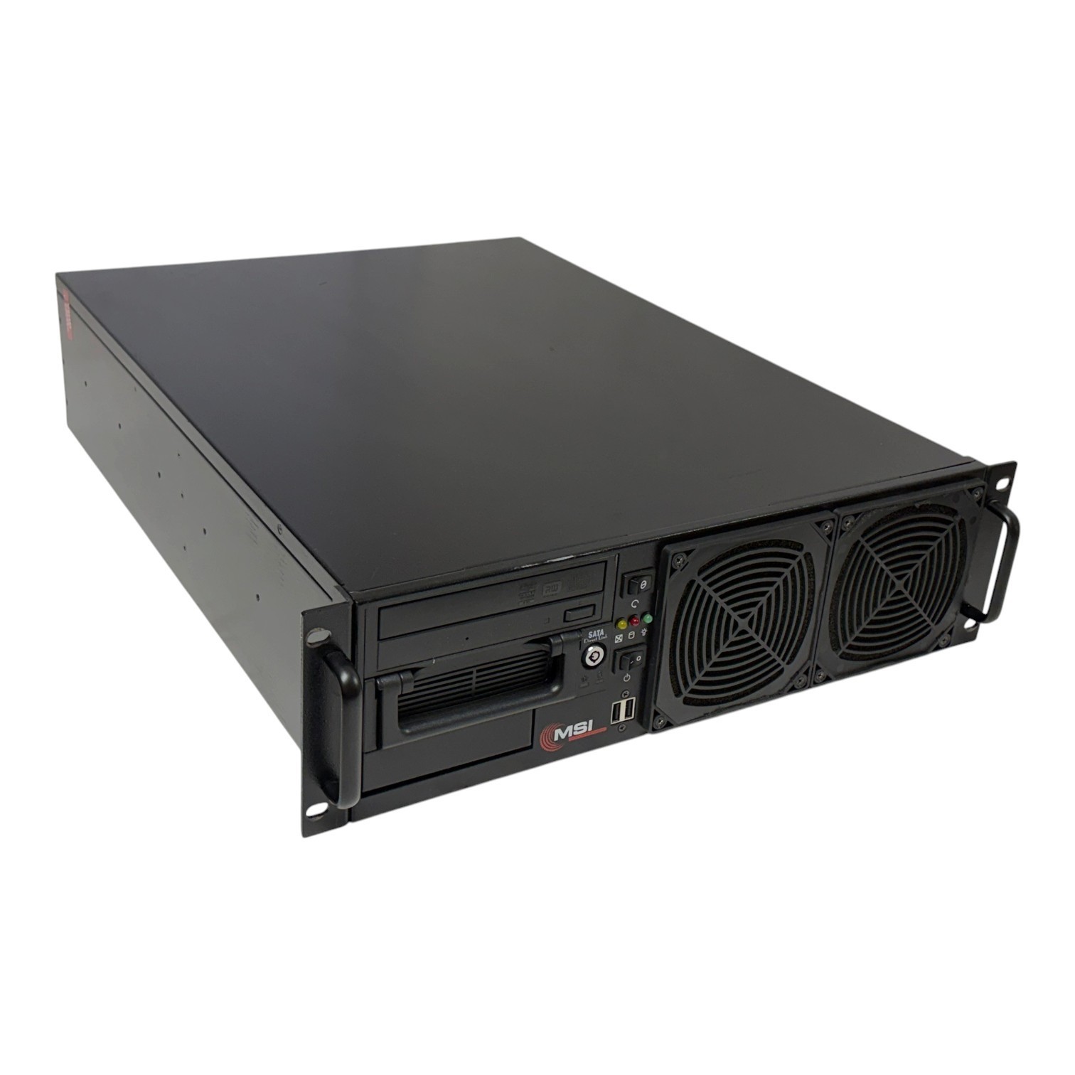 Used Micholan Systems MSI 2U Industrial Rackmount PC Server Controller