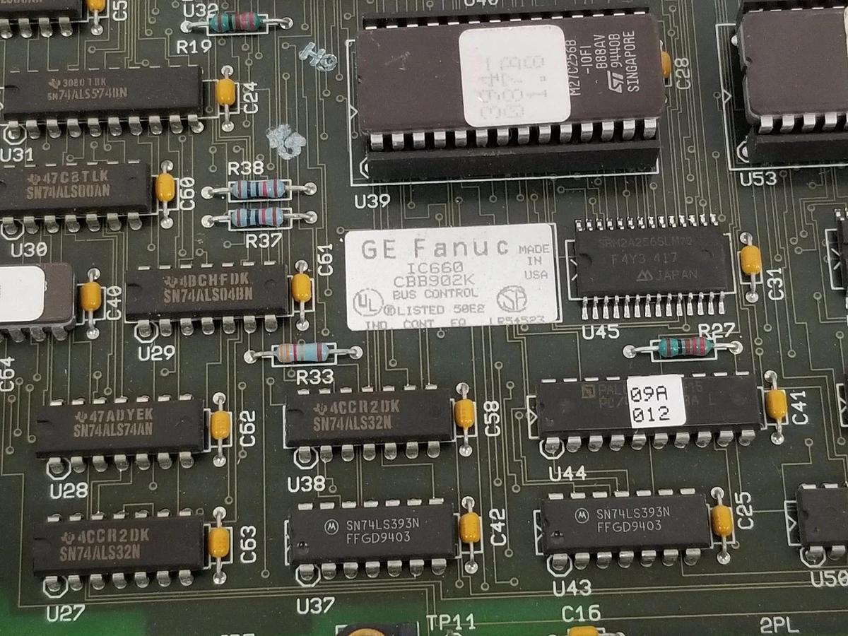 Used GE FANUC IC660CBB902K BUS CONTROL BOARD ASM. NO. 44A724866-G02