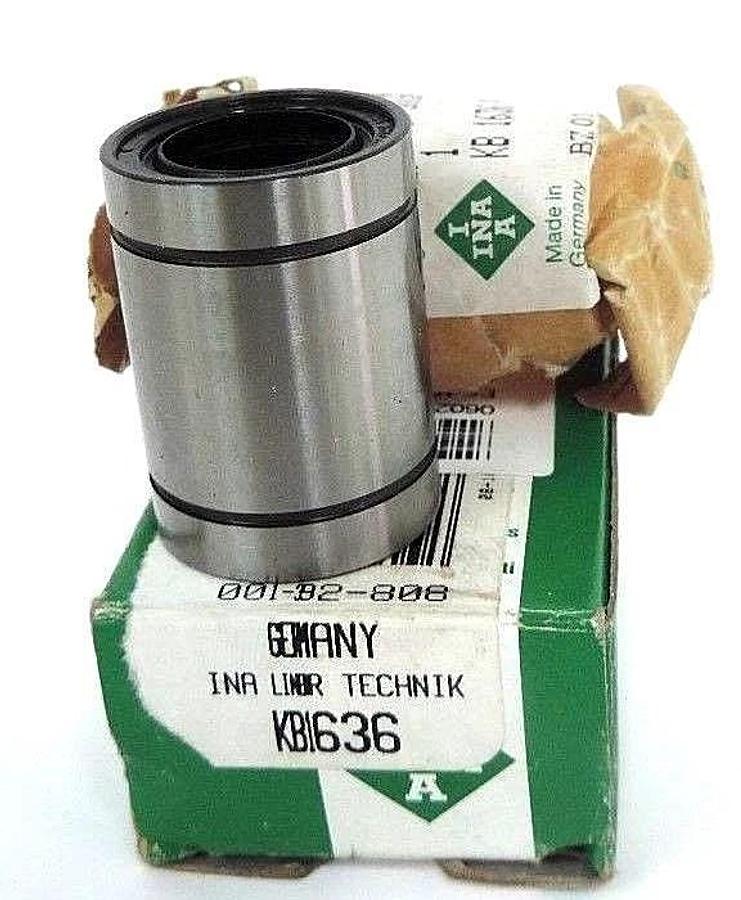 Used NIB INA KB1636 LINEAR BALL BEARING 16MM ID X 26MM OD X 36MM L