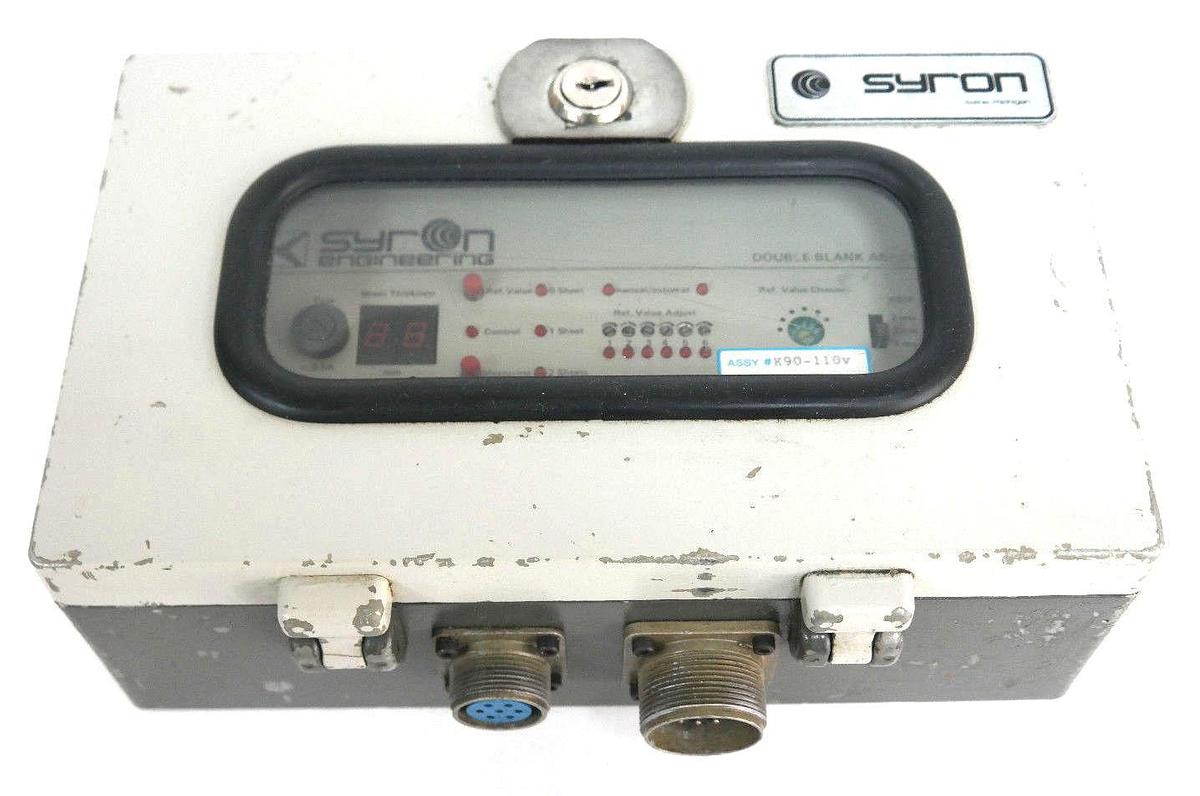 Refurbished REPAIRED SYRON K90-110V DOUBLE BLANK ANALYZER K90110V