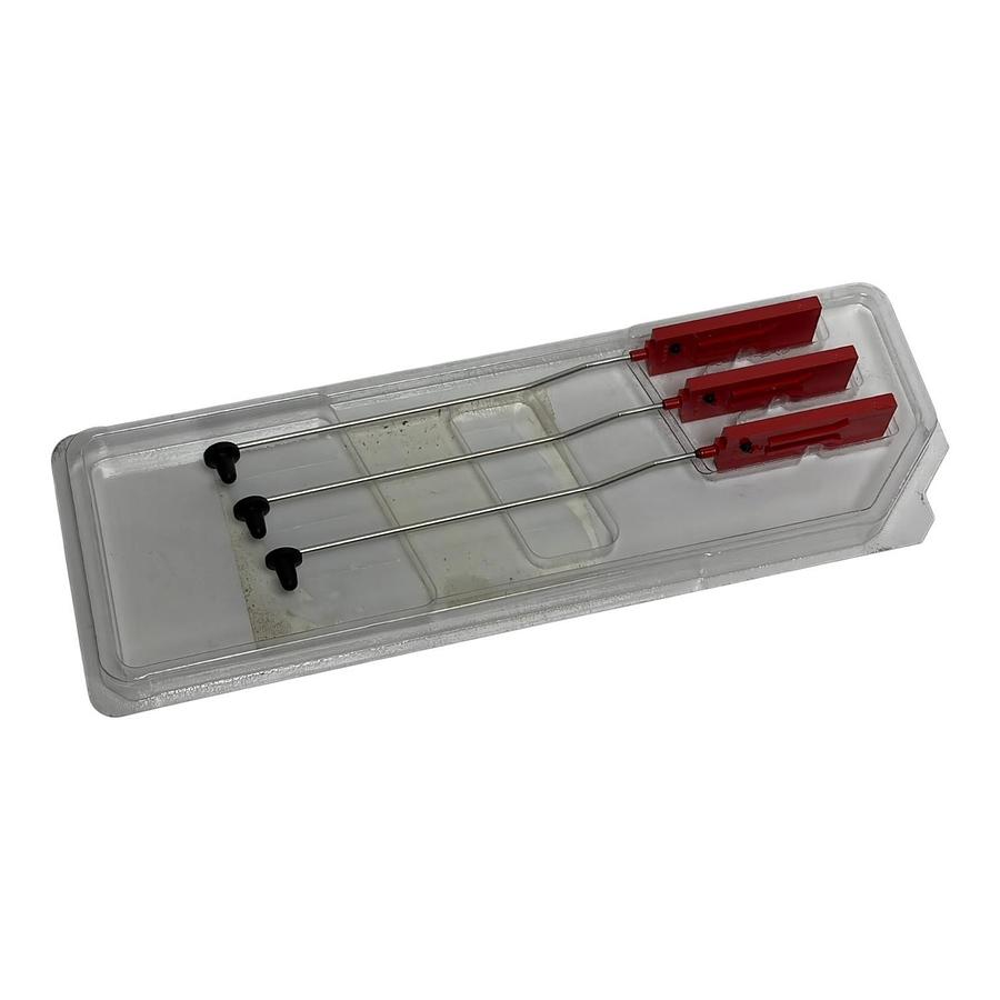 Used Lot of 4 Packs Graphic Controls 10561893 82-51-5012-03 Red Recorder Pens Foxboro