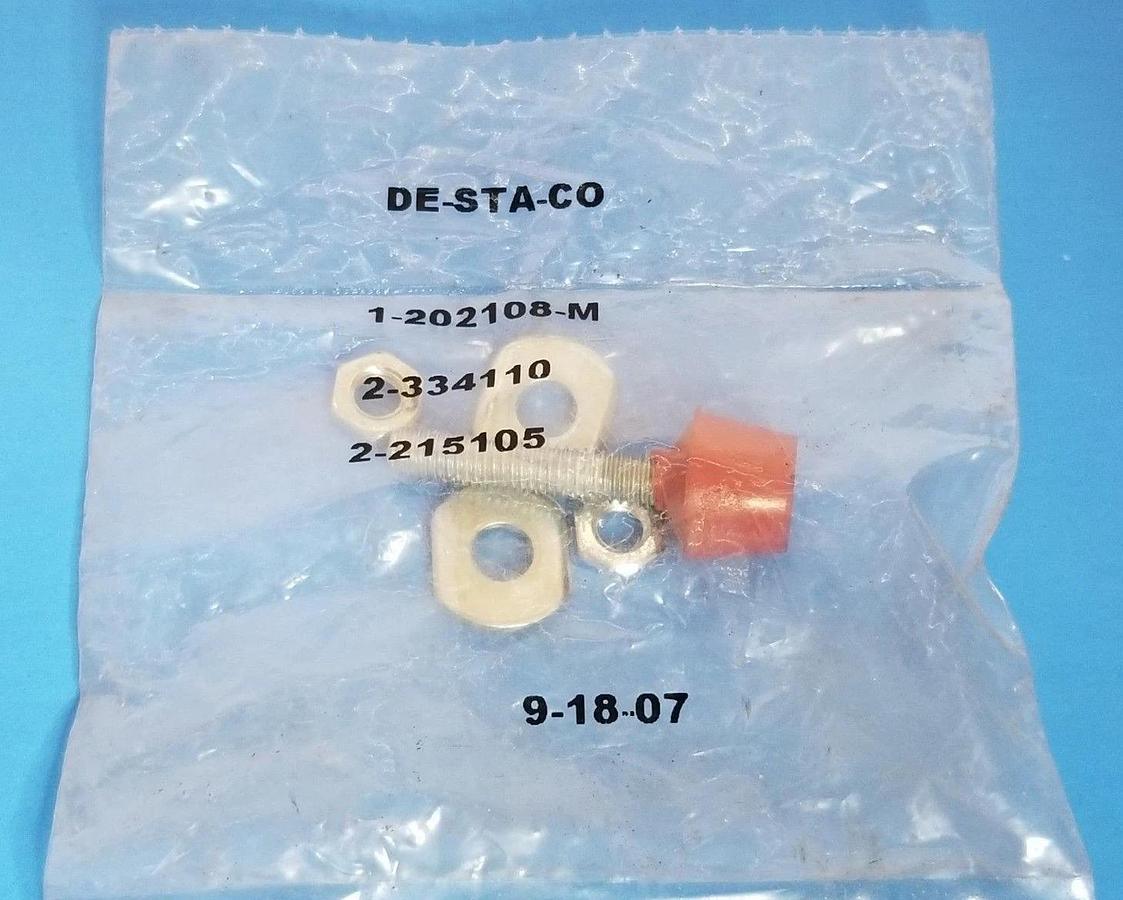 Used NEW DE-STA-CO 1-202108-M, 2-334110, 2-215105 HARD WARE KIT