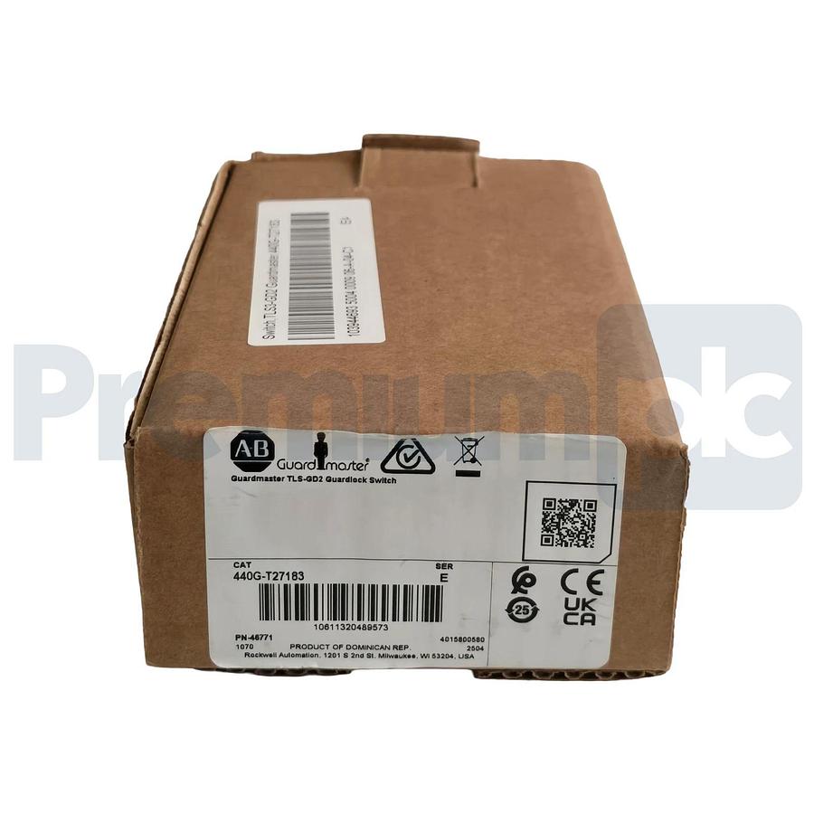 Allen Bradley 440G-T27183 /E Guardmaster TLS-GD2 Safety Switch 24VAC/DC TLS3-GD2