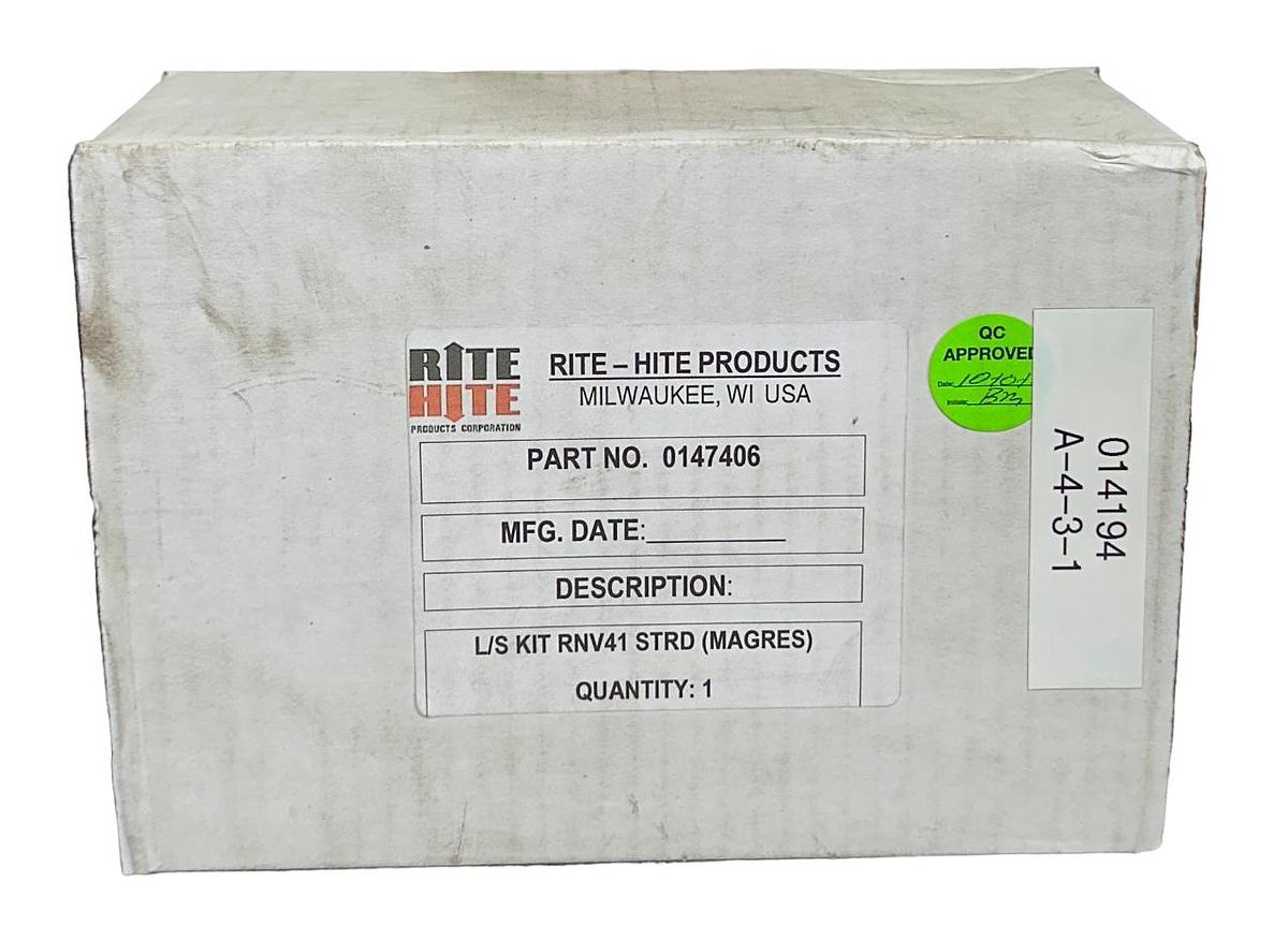 Used RITE-HITE 0147406 L/S KIT RNV41 STRD (MAGRES) KIT FOR LOADING DOCK NSMP
