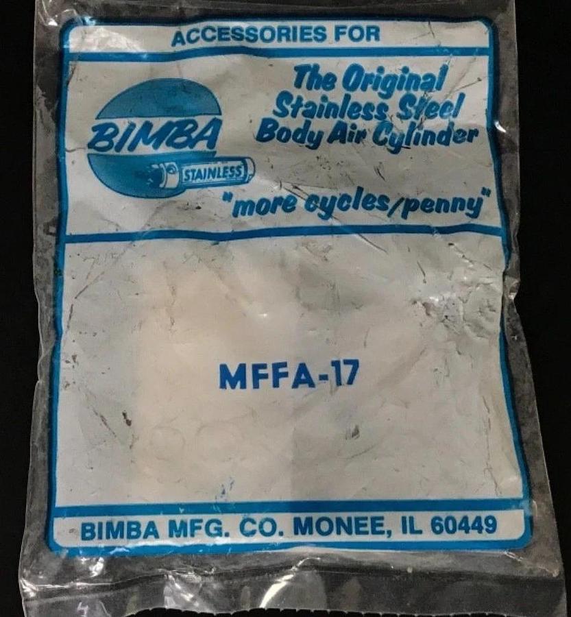 Used NEW BIMBA MFFA-17 FRONT FLANGE PLATE DW NFPA MF-1