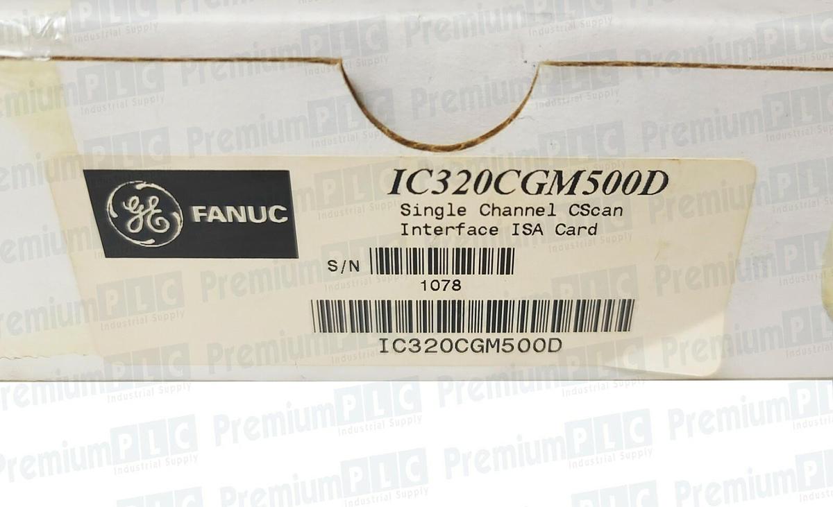 Used GE FANUC HORNER IC320CGM500D ISA CsCAN INTERFACE CARD IC320CGM500 NEW