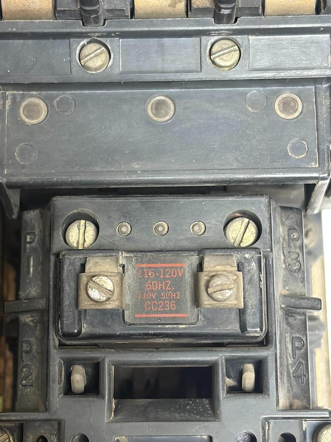 Used Allen-Bradley 505-C0D NEMA Size 2 Reversing Starter 45A 120V Coils