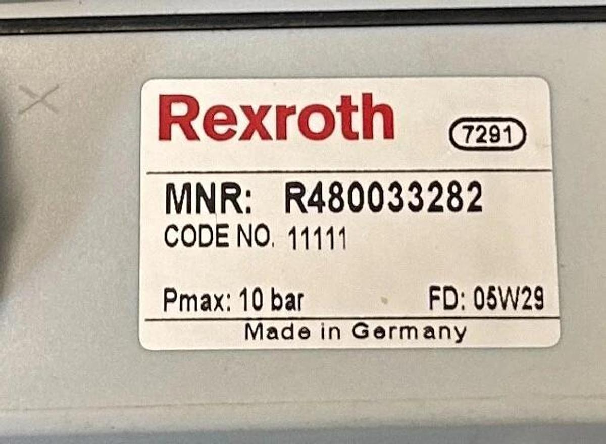 Used NEW REXROTH BOSCH R480033282 VALVE TERMINAL SYSTEM SER. CL03 CLEAN LINE
