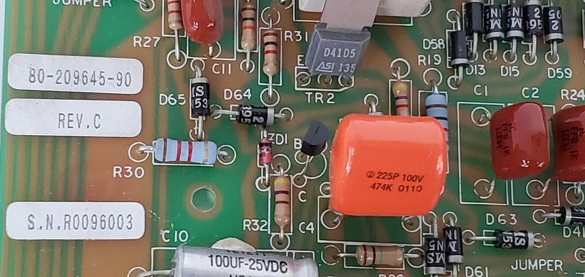 Used SCI 80-209645-90 CONTROL BOARD REV. C 410964