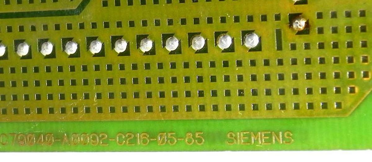 Used SIEMENS C79040-A0092-C216-05-86 INTERFACE MODULE 6ES5312-3AB11 SIMATIC