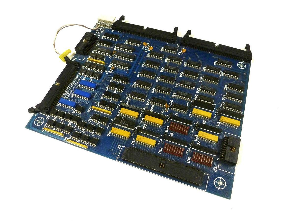 Used BAYER INDUSTRIES 116-538 REV. 3-13-84 CONTROL BOARD 116538 I/O ASSY 116-541