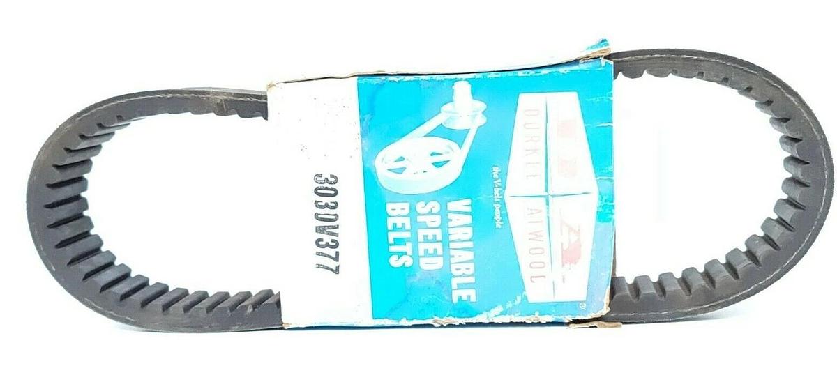 Used NEW DURKEE ATWOOD 3030V377 V-BELT