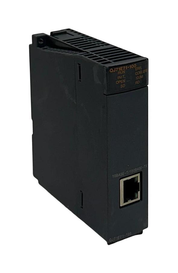 Used MITSUBISHI ELECTRIC QJ71E71-100 MELSEC-Q EtherNet I/F MODULE QJ71E71100 USNP