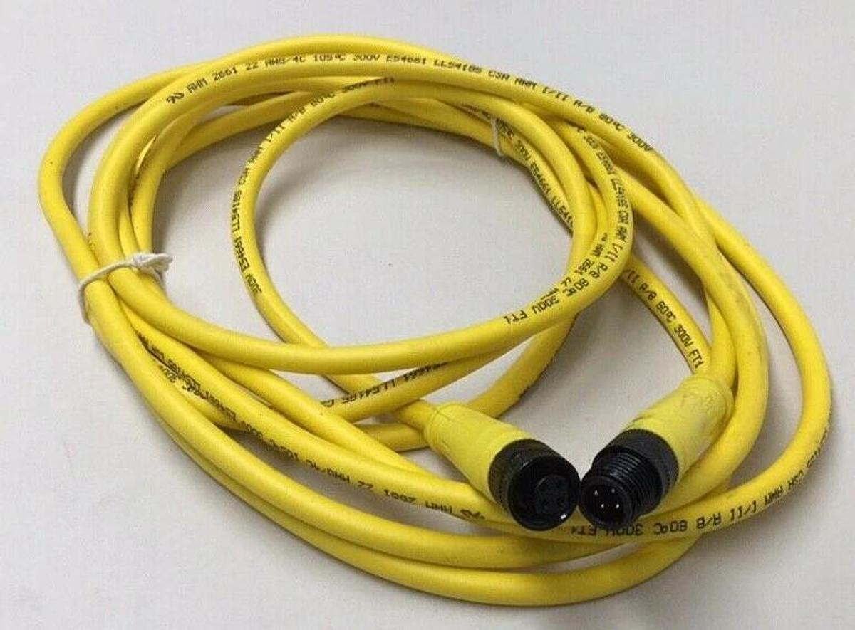 Brad Harrison 774030D02F120 Micro Change Cable 4P Male Straight 70502-004 12' Ft for sale online