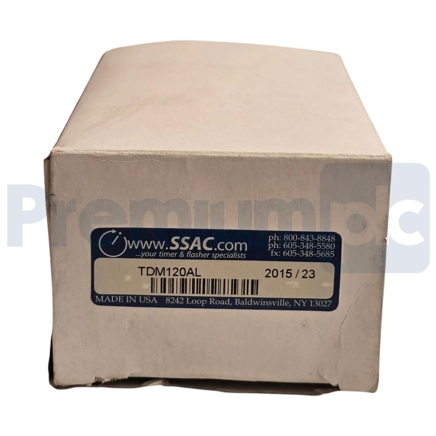 Used SSAC Littelfuse TDM120AL Digi-Set Solid State Delay-on-Make Timer 120VAC NSMP