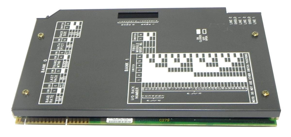 Used ALLEN BRADLEY 1771-DCM/B DIRECT COMMUNICATION MODULE REV. B05 P/N: 96221471 B01