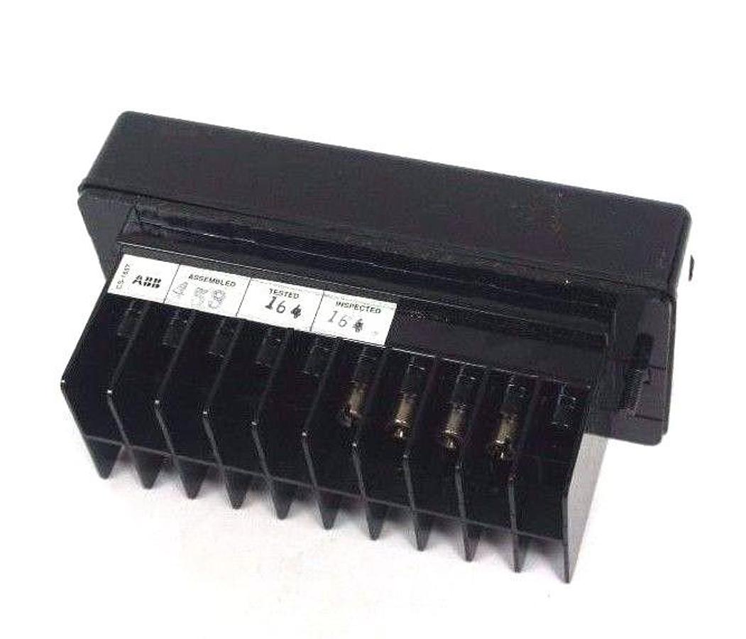 Used NIB ABB ASEA BROWN BOVERI 498A027G01A TERMINAL STRIP