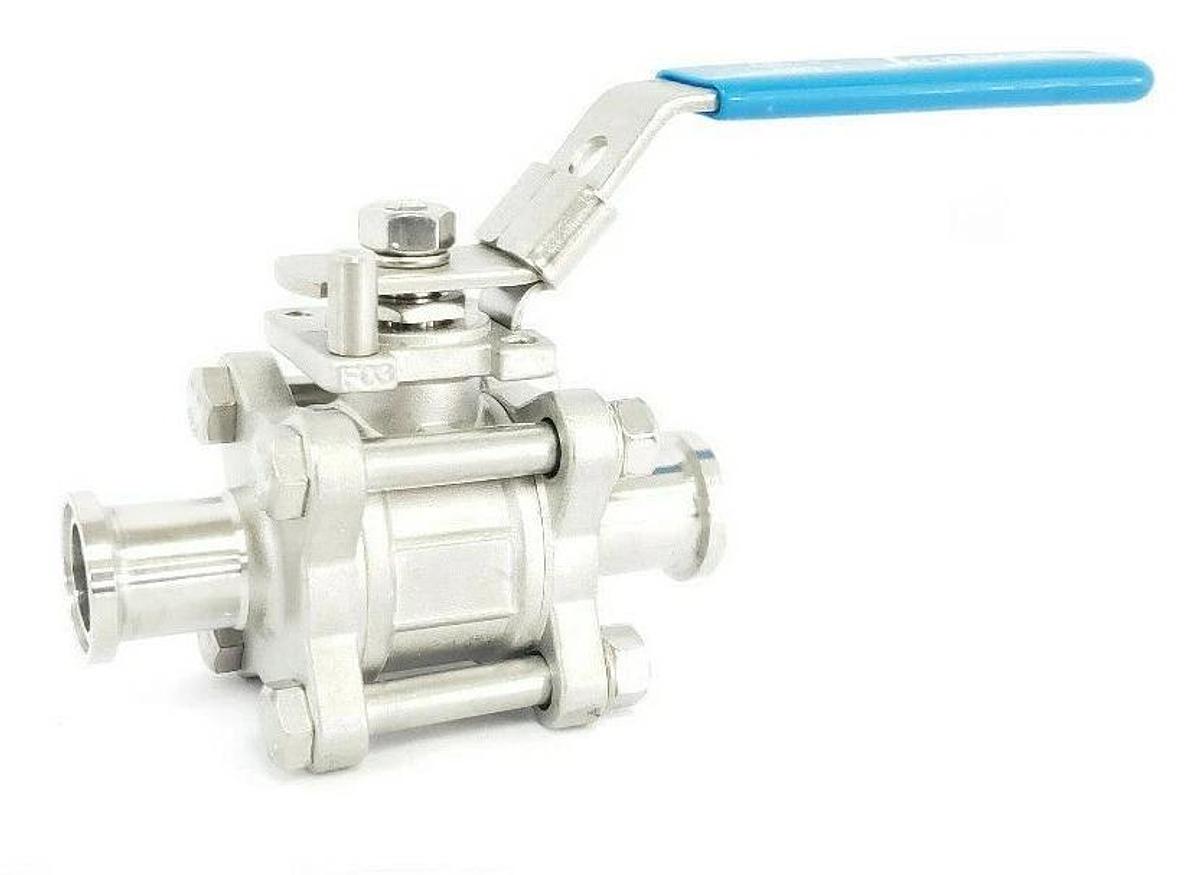 Used JENSEN 3/4"-CF8M 1000 WOG 3/4" BALL VALVE 0305