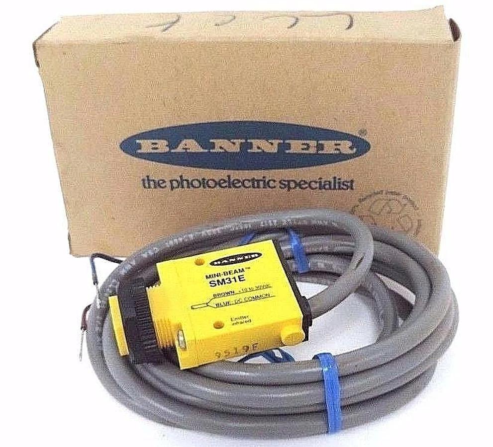 NIB BANNER SM31E MINI-BEAM: EMITTER 25623