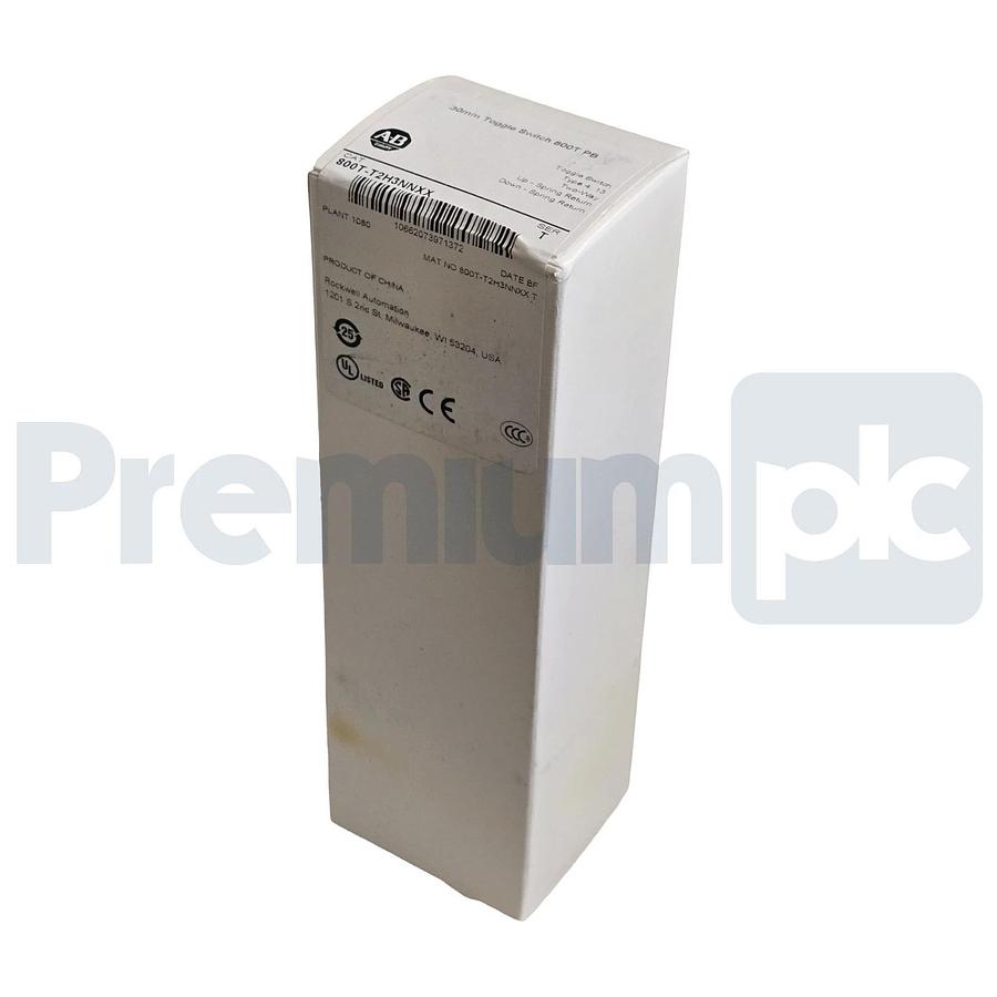 Allen-Bradley 800T-T2H3NNXX /T 30mm 2-Way Toggle Switch Spring Return, 2NO/2NC