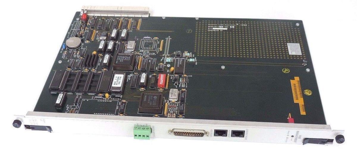 Used HUGHES LAN SYSTEMS A005119-04 REV. A HUB MANAGEMENT BOARD A00511904 MODEL 100