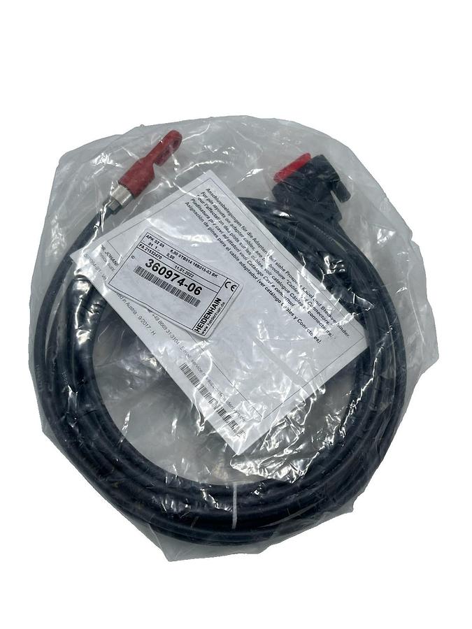 HEIDENHAIN 360974-06 | 36097406 Adapter Cable 6m M12 14-Pin to D-Sub 15-Pin NSMP