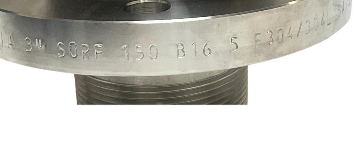 Chandan India 3" SORF 150 Stainless Flange To NPT Adapter F304/304L ProMach