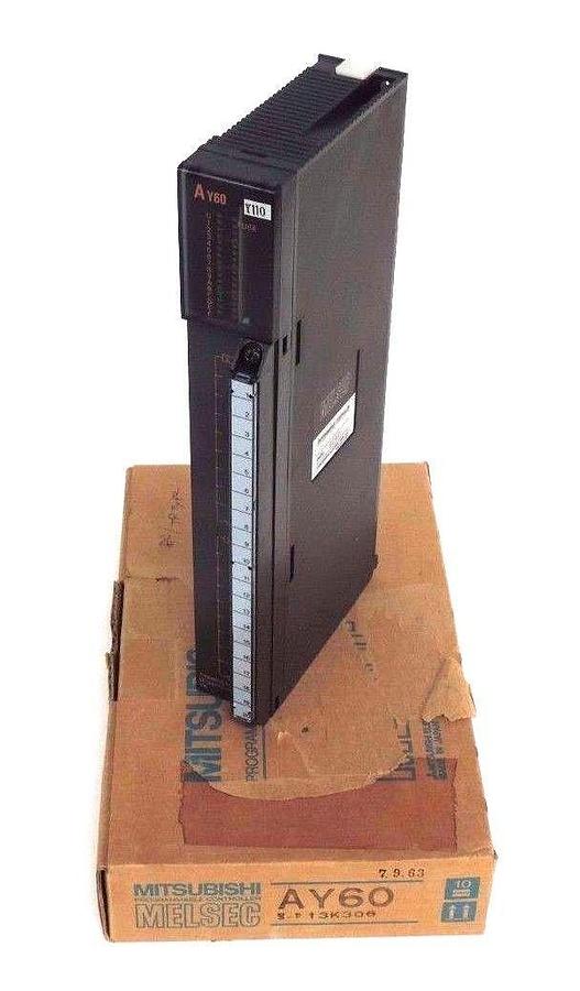 Used NIB MITSUBISHI MELSEC AY60 16 POINT PROGRAMMABLE CONTROLLER