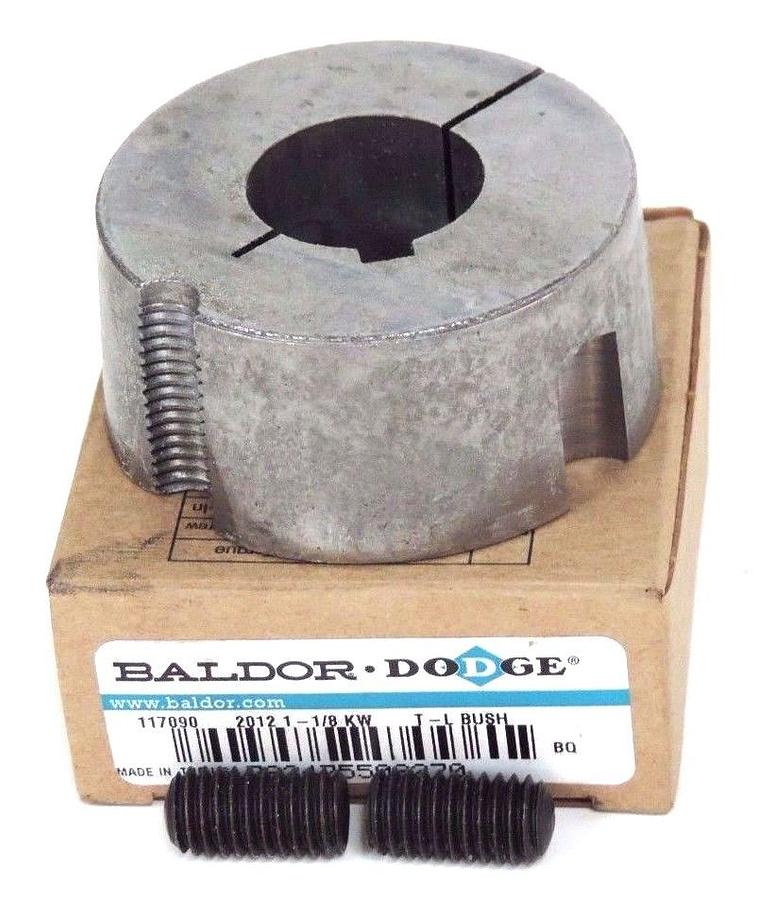 NIB BALDOR DODGE 117090 BUSHING 2012 1-1/8'' KW, 2.75'' DIA., TAPER LOCK
