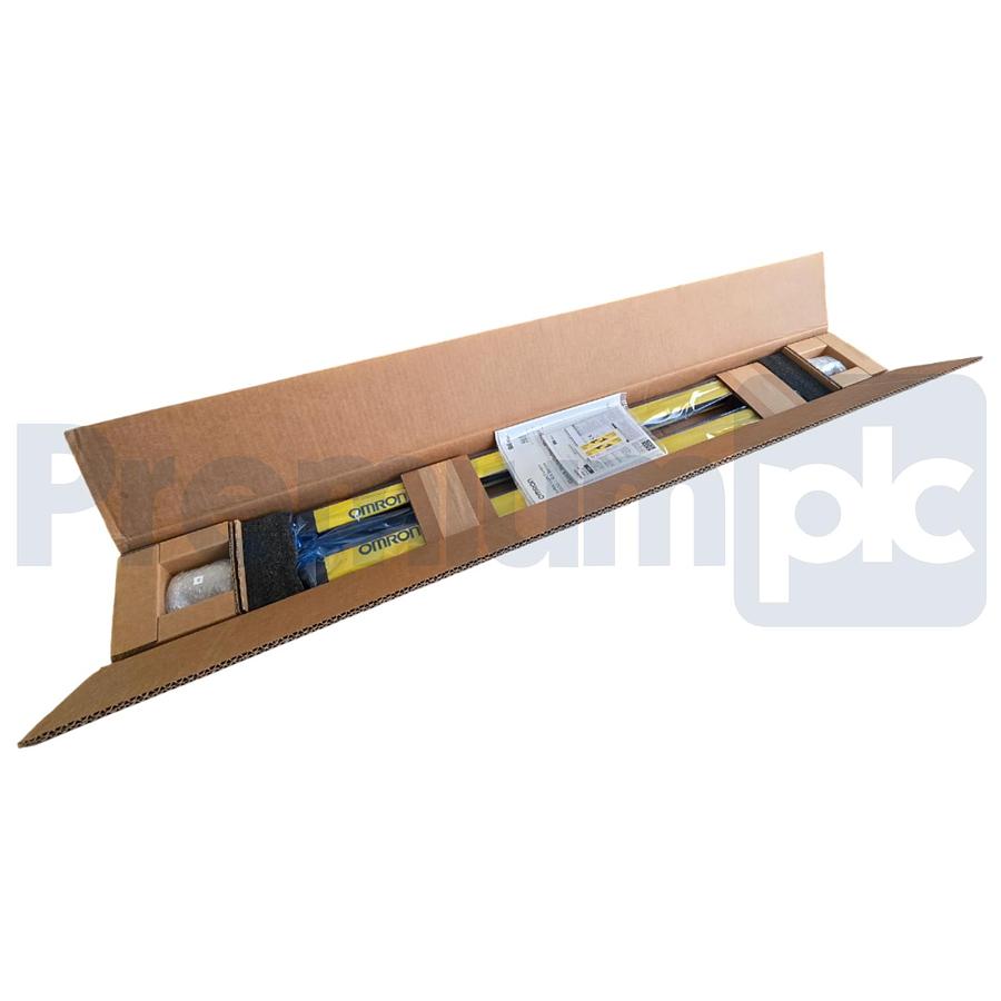 Used OMRON STI F3SG-4RA0800-14 F3SG-RA SAFETY LIGHT CURTAIN SET 14mmx800mm 24VDC NSMP