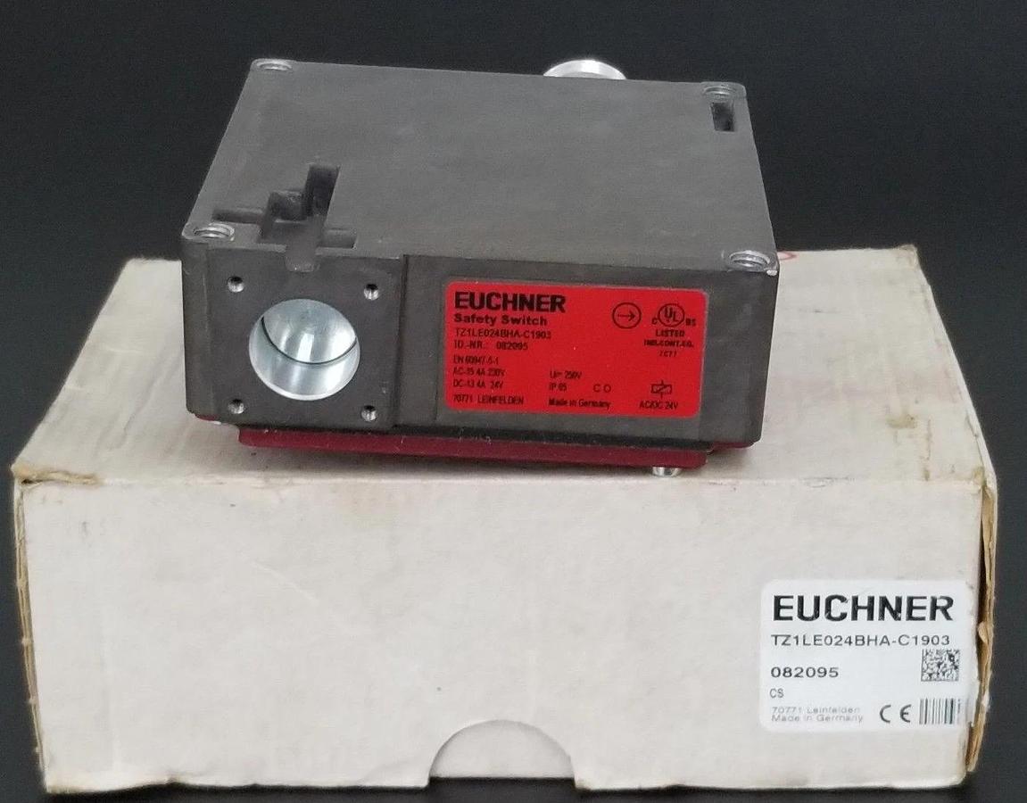 Used EUCHNER TZ1LE024BHA-C1903 SAFETY SWITCH TZ, 082095, TZ1LE024BHAC1903