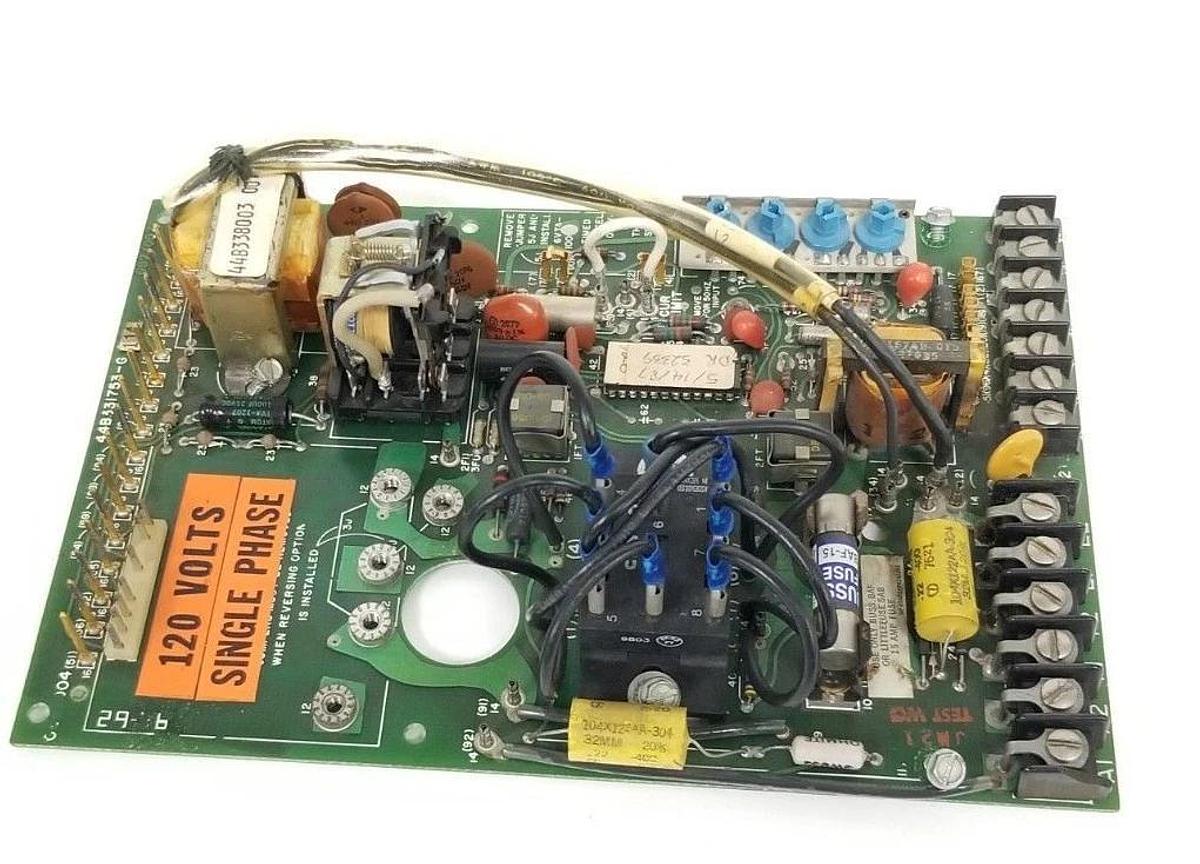 Used GENERAL ELECTRIC 44B331753-G-114 STATOTROL BOARD 44B331753G114, 44A305039