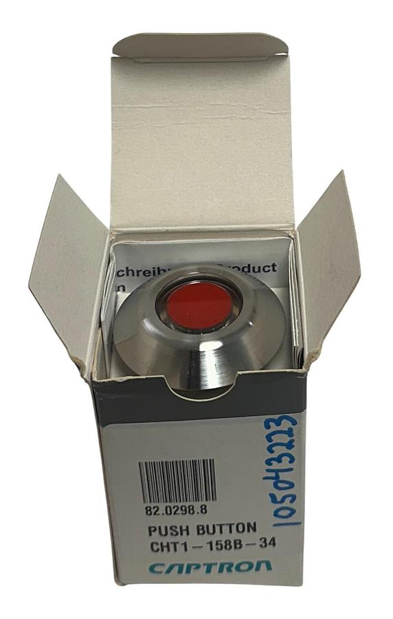 Used CAPTRON CHT1-158B-34 / CHT1158B34 SENSORtaster CHT1 STATIC PUSH BUTTON 22mm NSMP