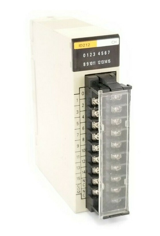 Used OMRON C200H-ID212 INPUT MODULE 24VDC, 7mA, C200HID212