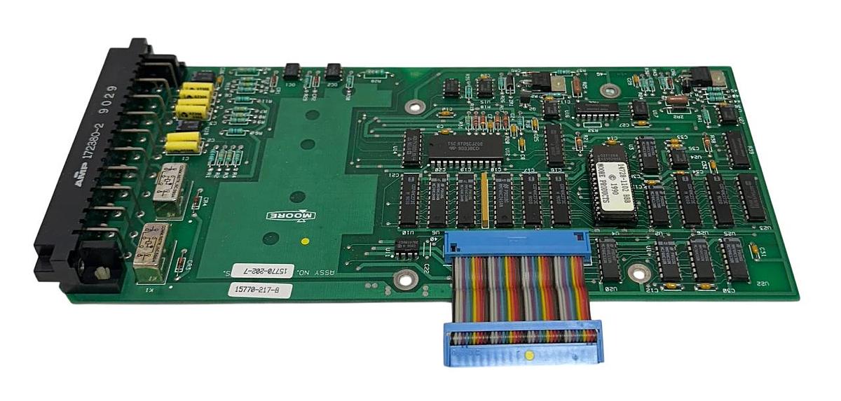 Used SIEMENS MOORE 15770-202-7 / 15770-217-8 PCB / CIRCUIT BOARD 15770-202 BBB USMP