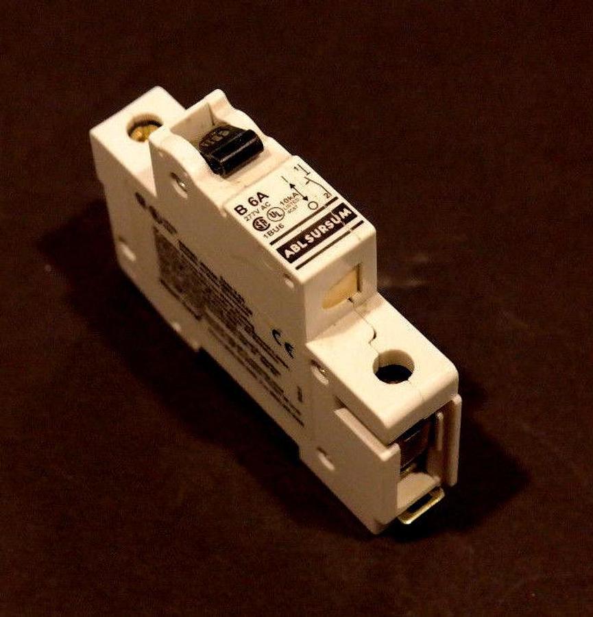 Used ALTECH SERIE V-EA MANUAL MOTOR CONTROLLER ABLSURSUM B 6A 1BU6 277VAC 10KA