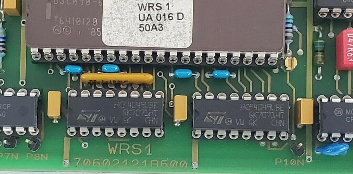 Used AEG-ELOTHERM WRS1 70602121A600 PC BOARD 70602121A650