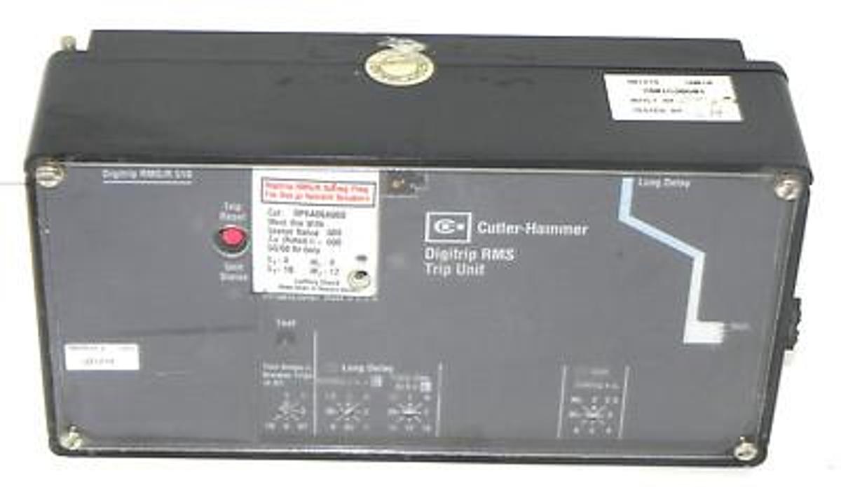 Used CUTLER-HAMMER DIGITRIP RMS/R 510 DIGITRIP RMS TRIP UNIT 7801C36G01, RP6A06A060