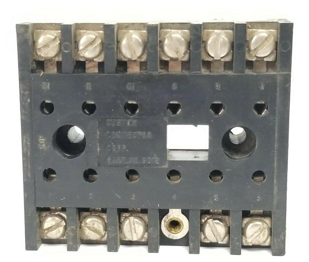 Used CUSTOM CONNECTOR CORP. SD12 RELAY BASE