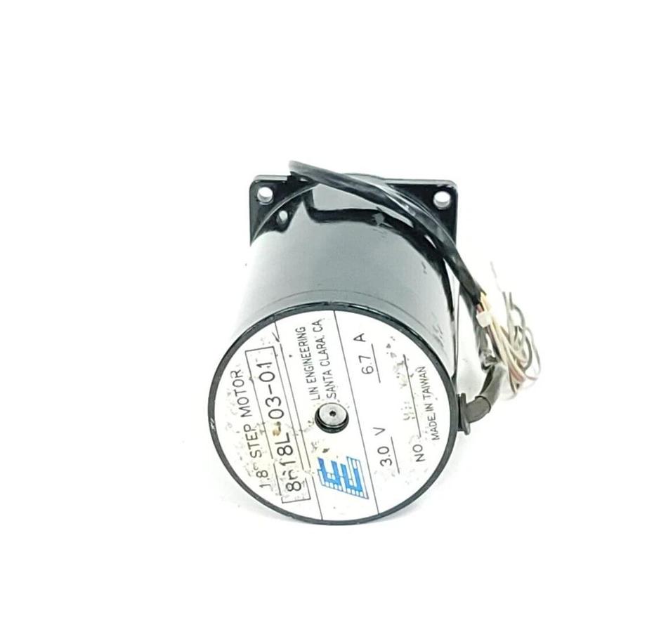 Used LIN ENGINEERING 8618L-03-01 1.8 DEG STEP MOTOR 3.0V 6.7A 8618L0301