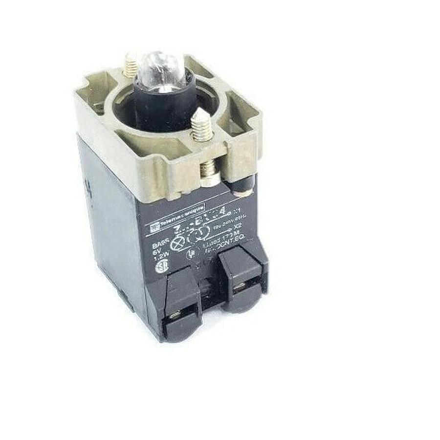 Used TELEMECANIQUE ZB2BV94 PILOT LIGHT HEAD 25310, 6V 1.2W