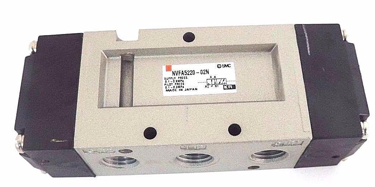 Used NEW SMC NVFA5220-02N AIR PILOT VALVE NVFA522002N