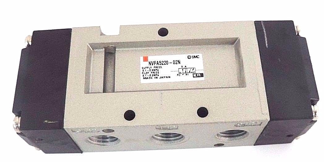 Used NEW SMC NVFA5220-02N AIR PILOT VALVE NVFA522002N