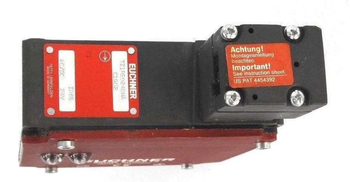Used EUCHNER TZ1RE024BHAC1902 SAFETY SWITCH TZ, 24V