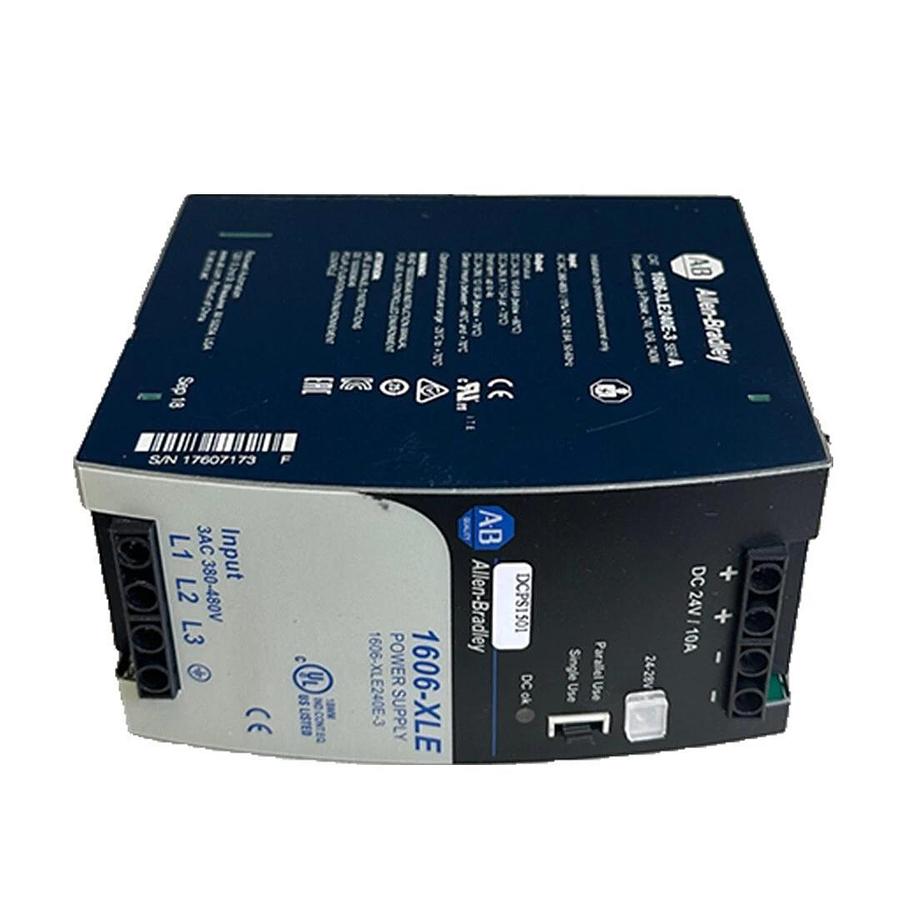 Used ALLEN BRADLEY 1606-XLE240E-3 /A 1606-XLE POWER SUPPLY 3-PH 24V 10A 1606XLE240E3