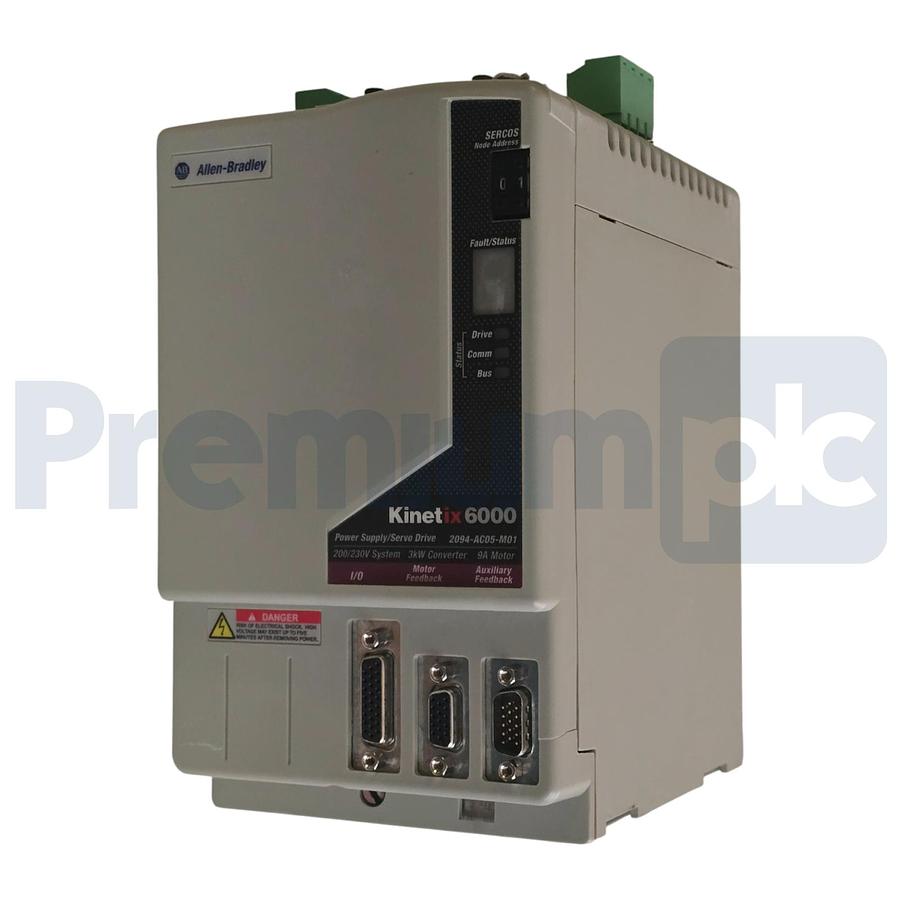 Used Allen Bradley 2094-AC05-M01 /A Kinetix 6000 Integrated Axis Module 3kW 230V USPI