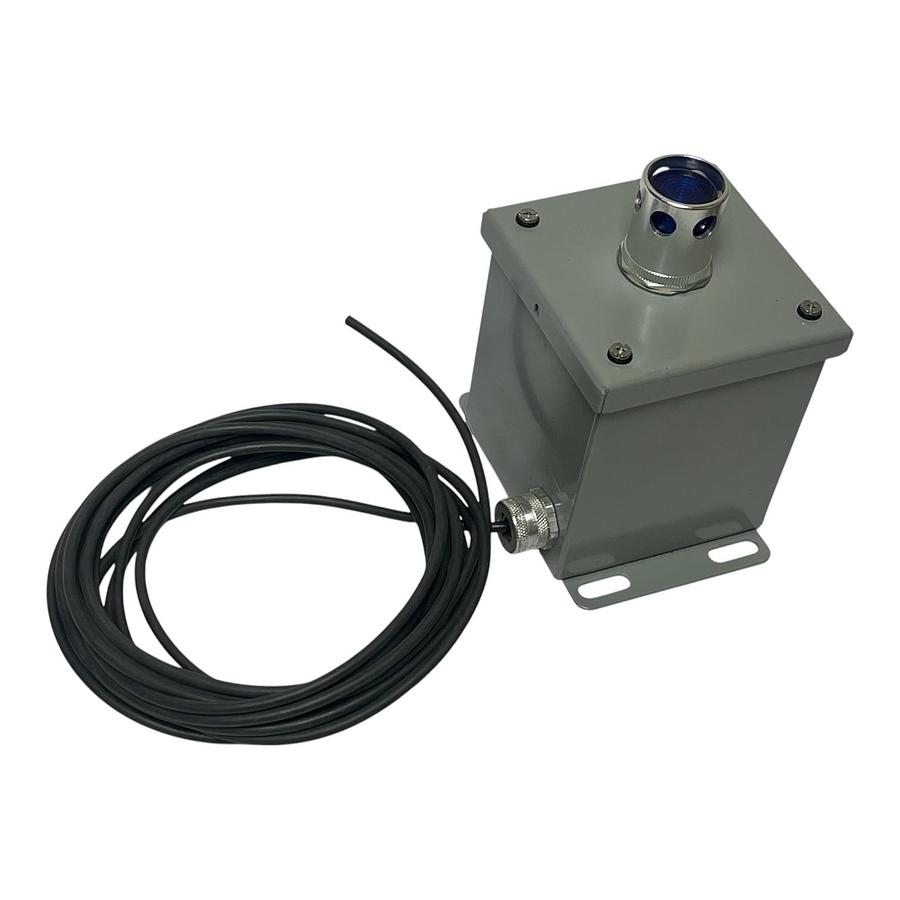 Used Saginaw SCE-1PBXI Enclosure with Allen-Bradley 800T-QAH2B Blue LED Pilot Light
