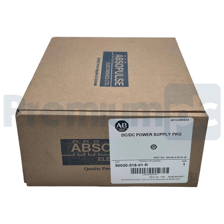 Used Allen Bradley Absopulse 80026-518-01-R | MOX720-P4668E DC/DC Power Supply NSFS